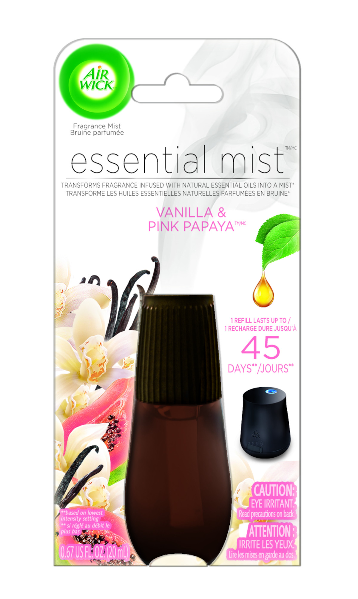 AIR WICK® Essential Mist - Vanilla & Pink Papaya (Canada) (Discontinued)